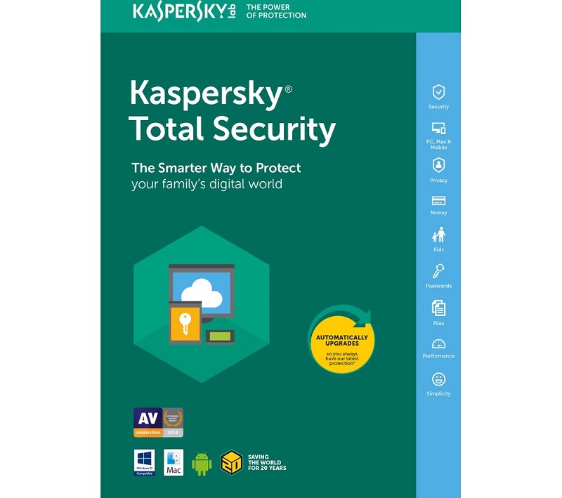 KASPERSKY TOTAL  SECURITY -1PC